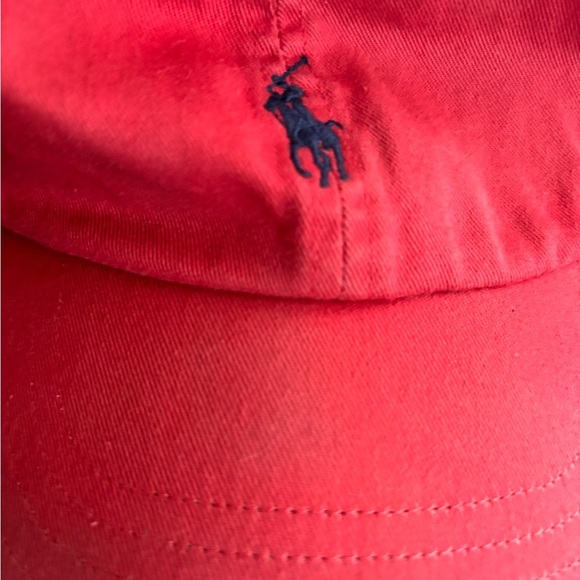 Ralph Lauren Vibrant Red Polo Cap - Picture 3 of 6